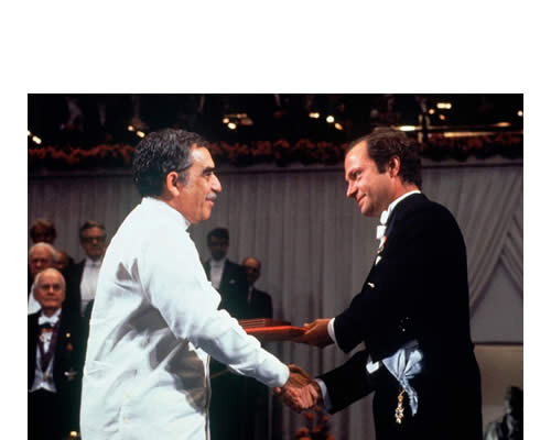 Ggabriel García Márquez recibió en 1982 el Premio Nobel de Literatura.